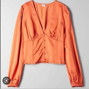 Orange Women's Top